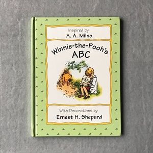 AA Milne Winnie-the-Pooh's ABC Ernest H Shepard Hardcover Book